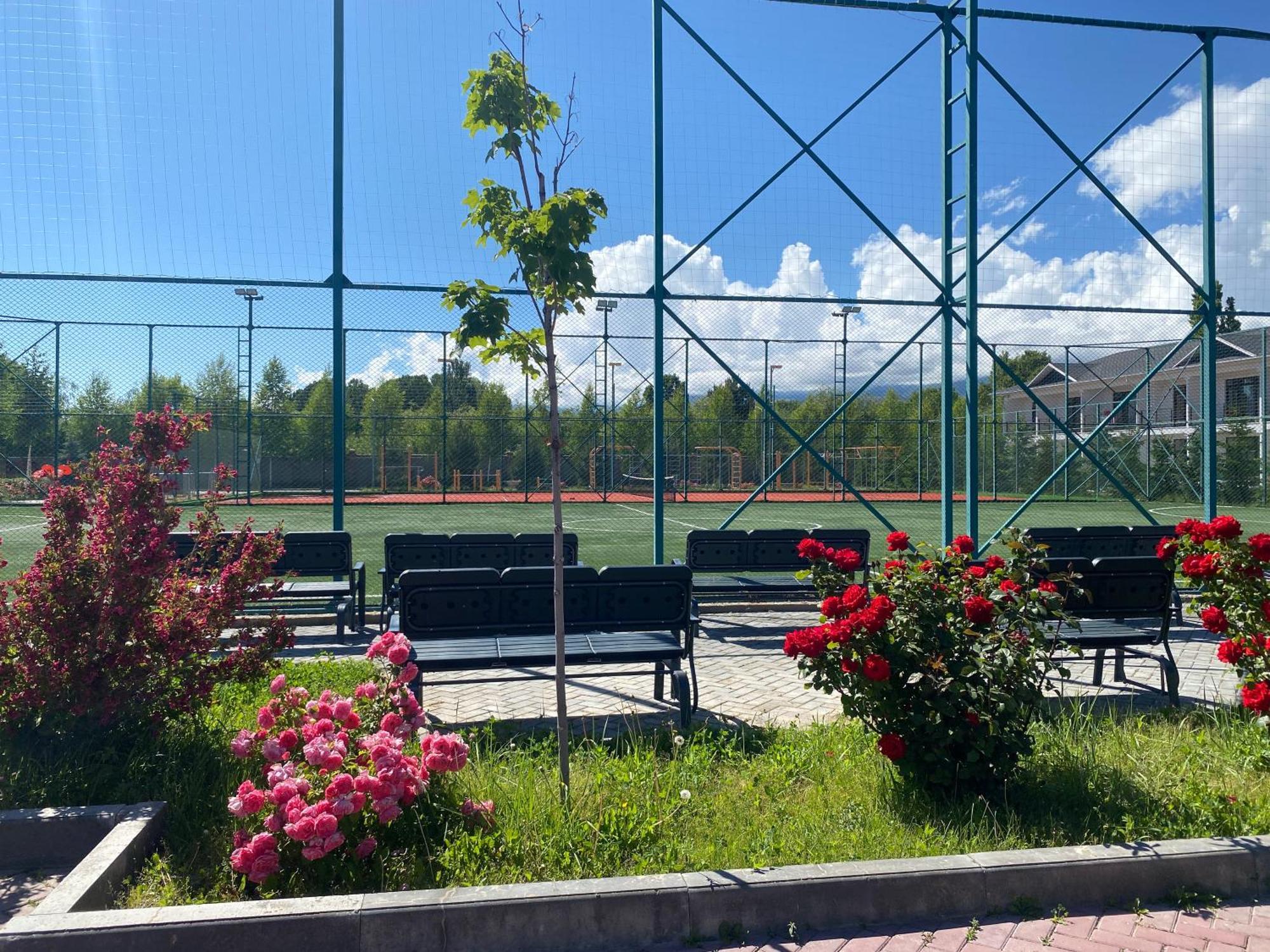 Таунхаус В Baytur Resort Bosteri Exterior photo
